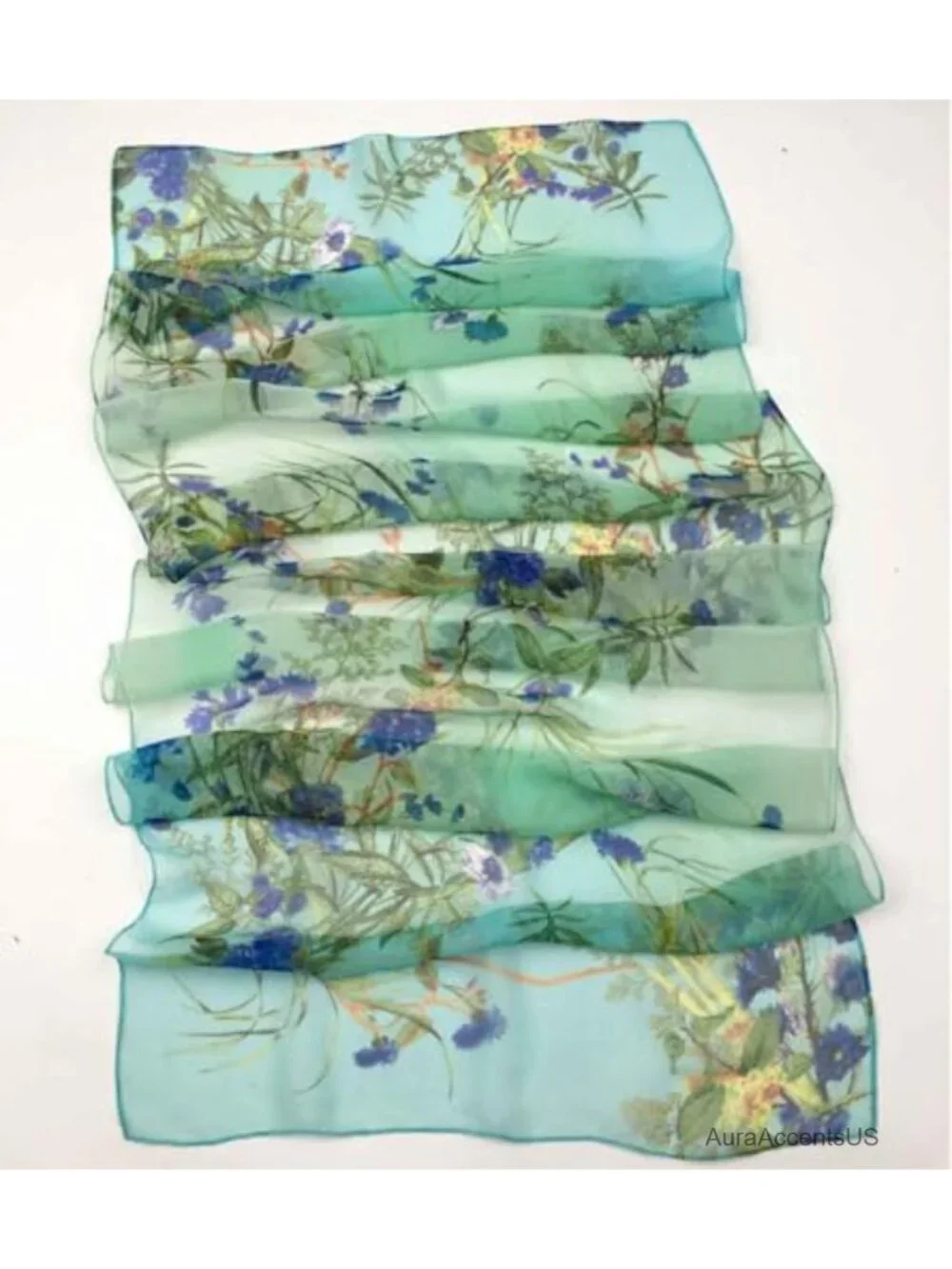 Lightweight Floral Print Fashion Scarf Shawl Wrap